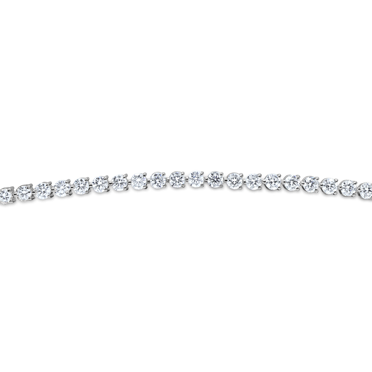 5.25CT Round Diamond Tennis Bracelet