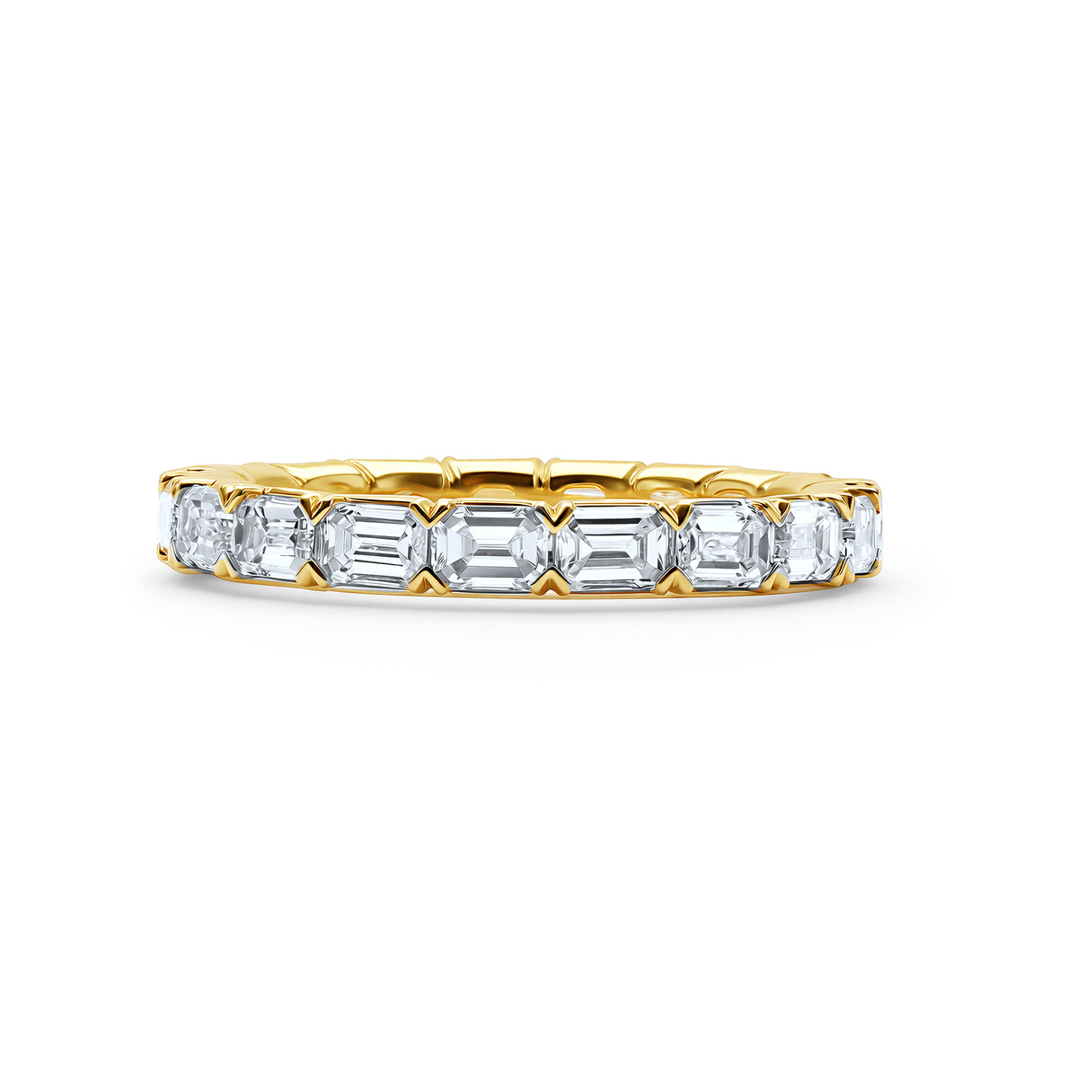 Emerald eternity band