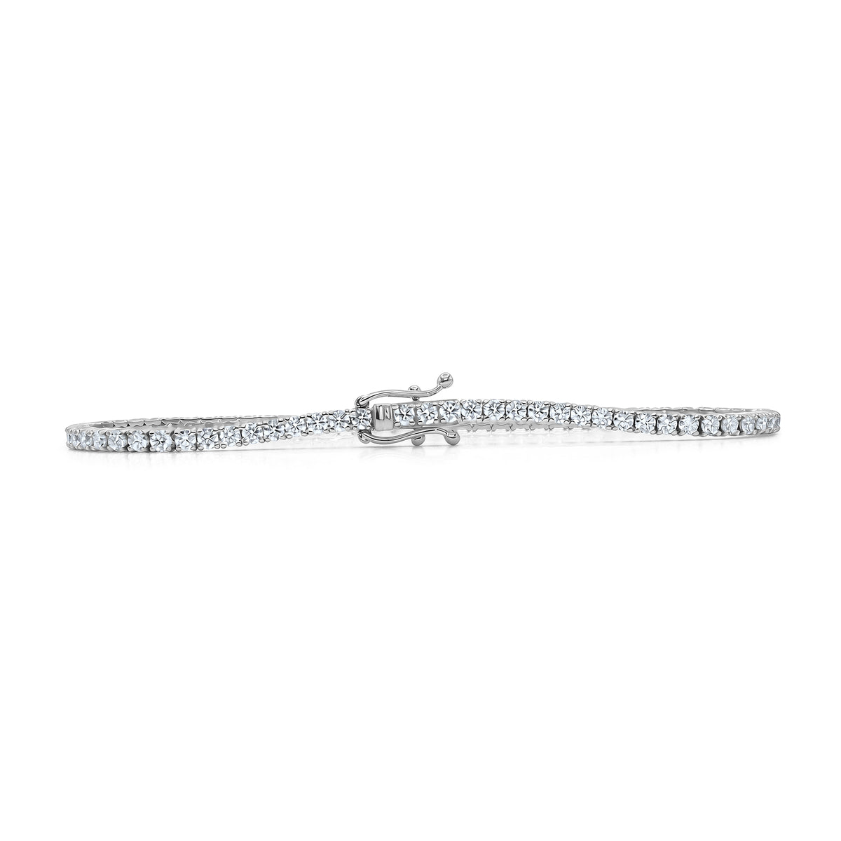 3CT Round Diamond Tennis Bracelet