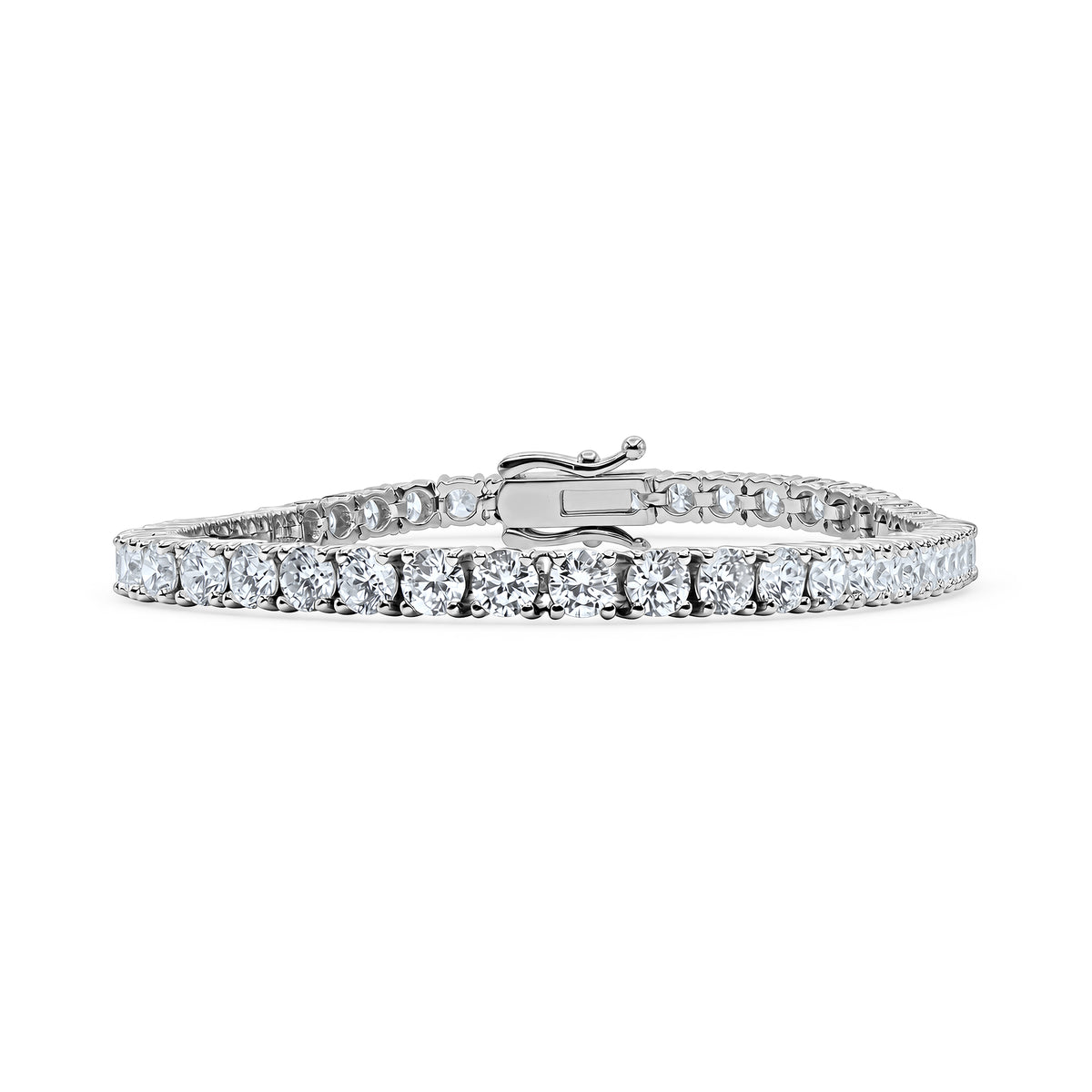 7.5CT Round Diamond Tennis Bracelet