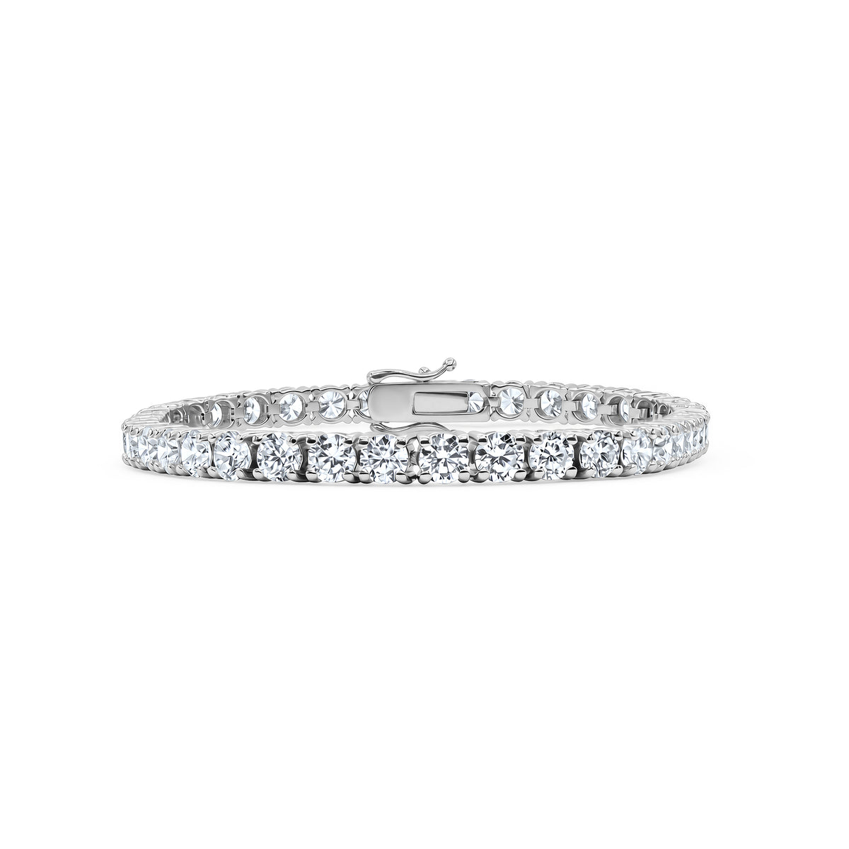 12.5CT Round Diamond Tennis bracelet