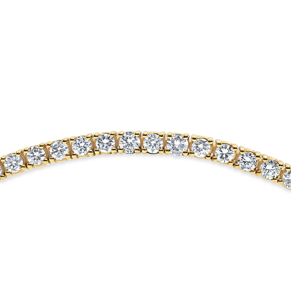 5.25CT Round Diamond Tennis Bracelet