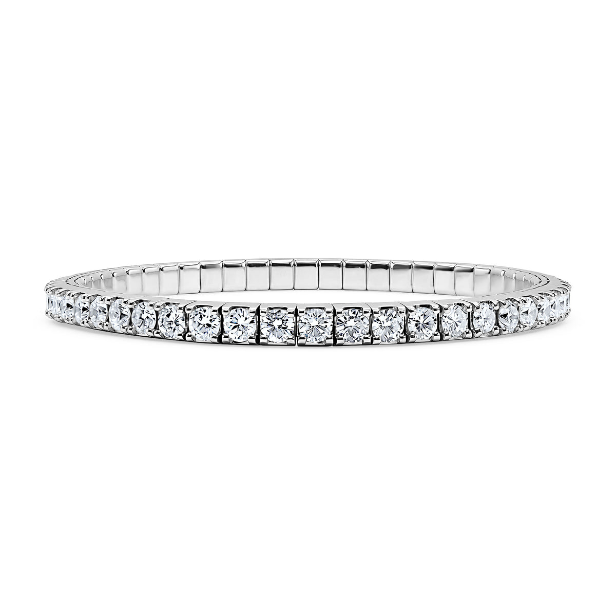 8.20CT Flexible Diamond Tennis Bracelet