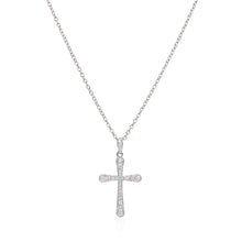 Load image into Gallery viewer, Diamond cross pendant (SKU N094)