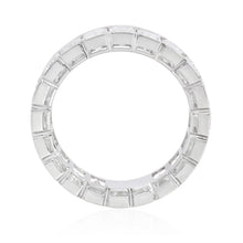 Load image into Gallery viewer, Diamond emerald cut eternity band (SKU R077)