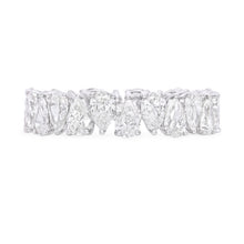 Load image into Gallery viewer, Diamond pear shaped eternity band (SKU R078)