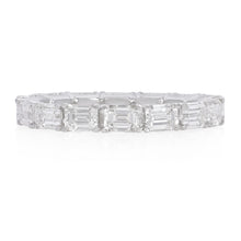 Load image into Gallery viewer, Emerald cut eternity band (SKU R083)