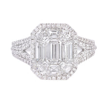 Load image into Gallery viewer, Diamond mosaic ring (SKU R061)
