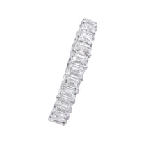 Load image into Gallery viewer, Round and emerald cut diamond ring (SKU R012)