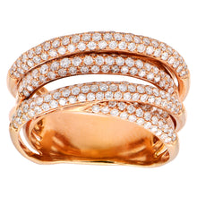 Load image into Gallery viewer, Diamond pave ring (SKU R053)
