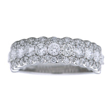 Load image into Gallery viewer, 18k white gold diamond ring (SKU R064)