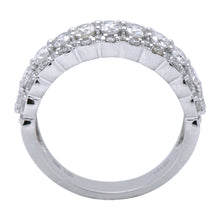 Load image into Gallery viewer, 18k white gold diamond ring (SKU R064)