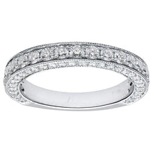 Load image into Gallery viewer, 18k white gold diamond ring (SKU R065)