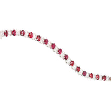 Load image into Gallery viewer, Diamond and ruby necklace (SKU N059)