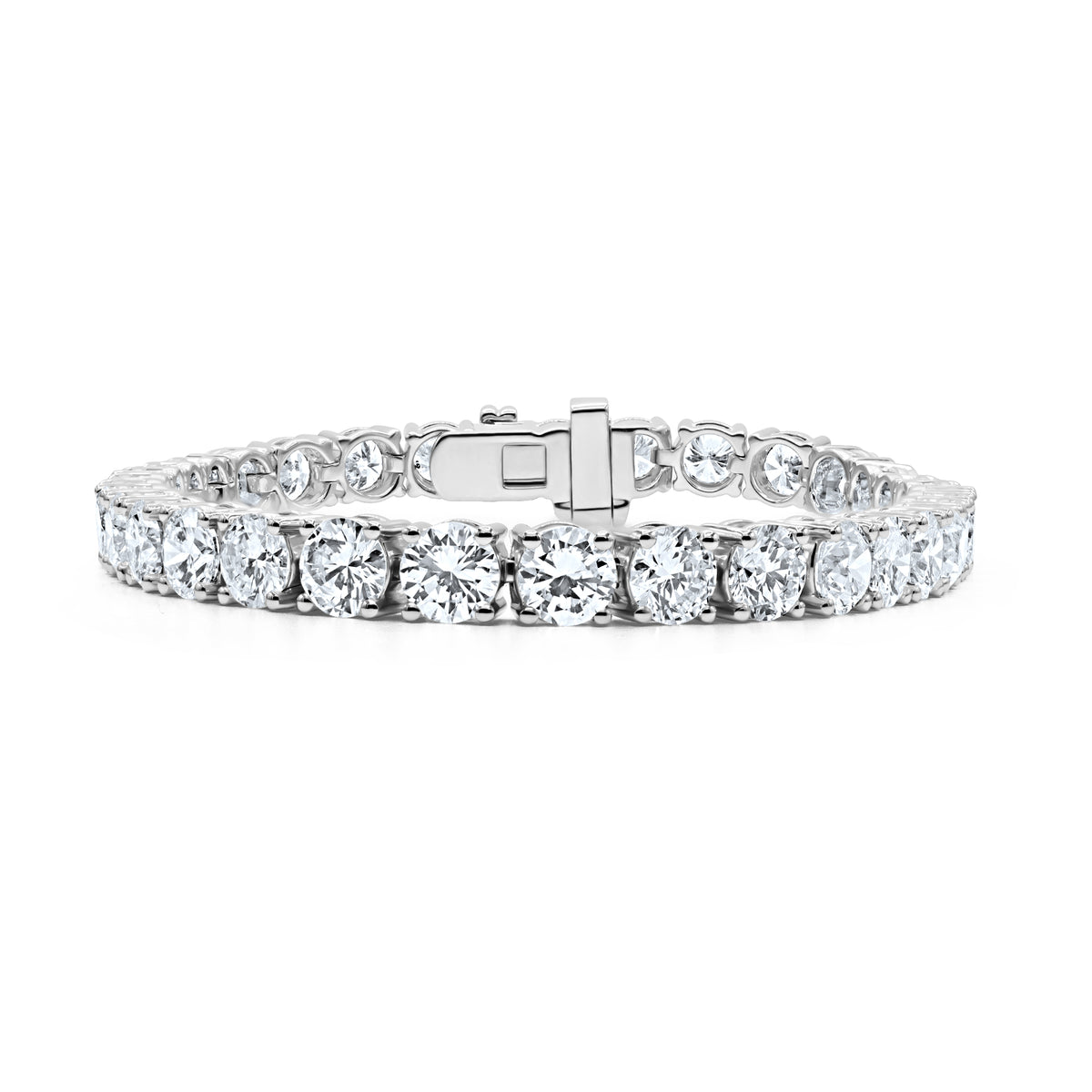 14CT Round Diamond Tennis Bracelet