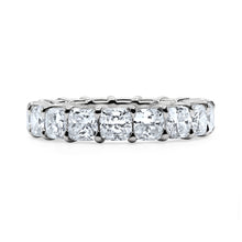 Load image into Gallery viewer, Cushion Modified Eternity Band
