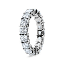 Load image into Gallery viewer, Cushion Modified Eternity Band

