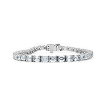 Load image into Gallery viewer, Emerald Tennis Bracalet
