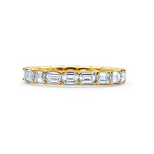 Load image into Gallery viewer, Emerald eternity band

