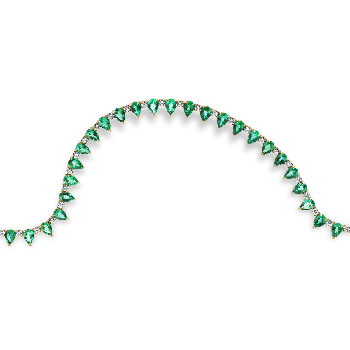 Emerald and Diamond Necklace
