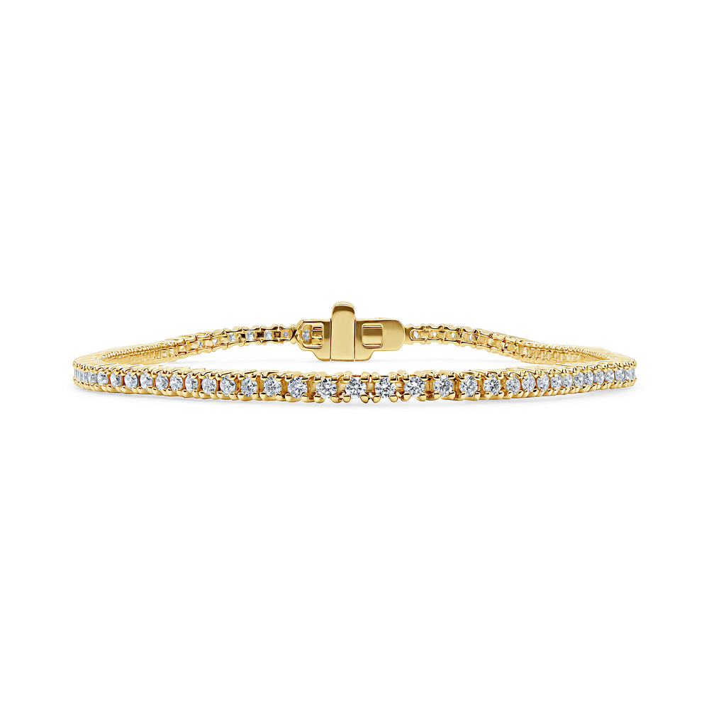 1CT Round Diamond Tennis Bracelet