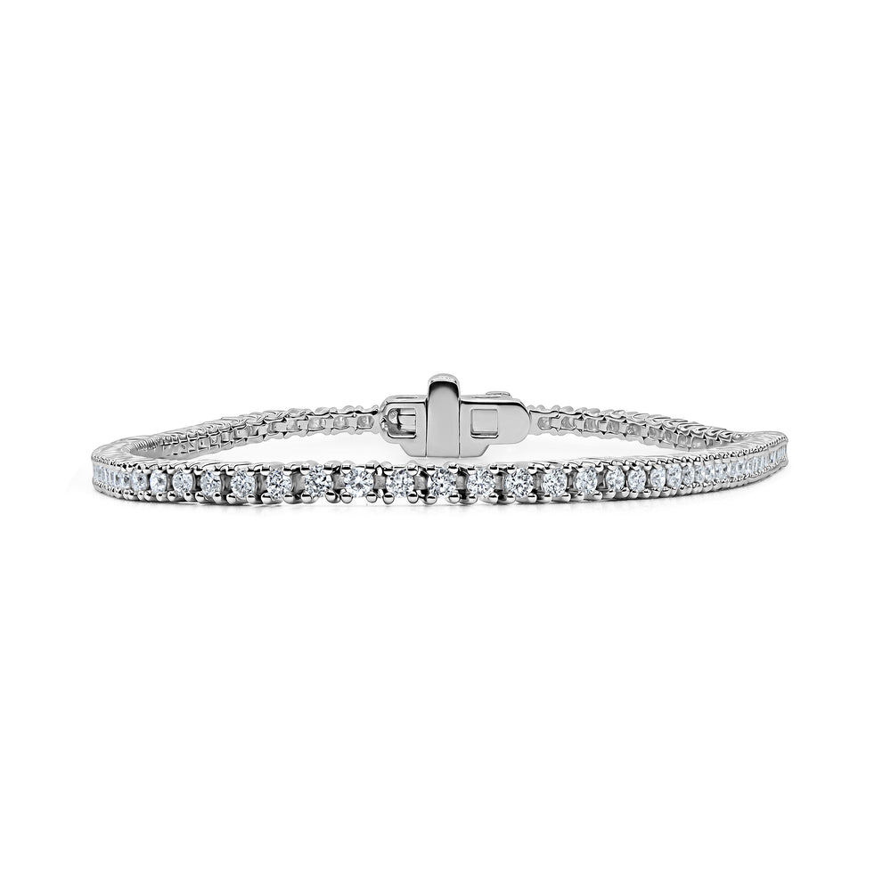 1CT Round Diamond Tennis Bracelet