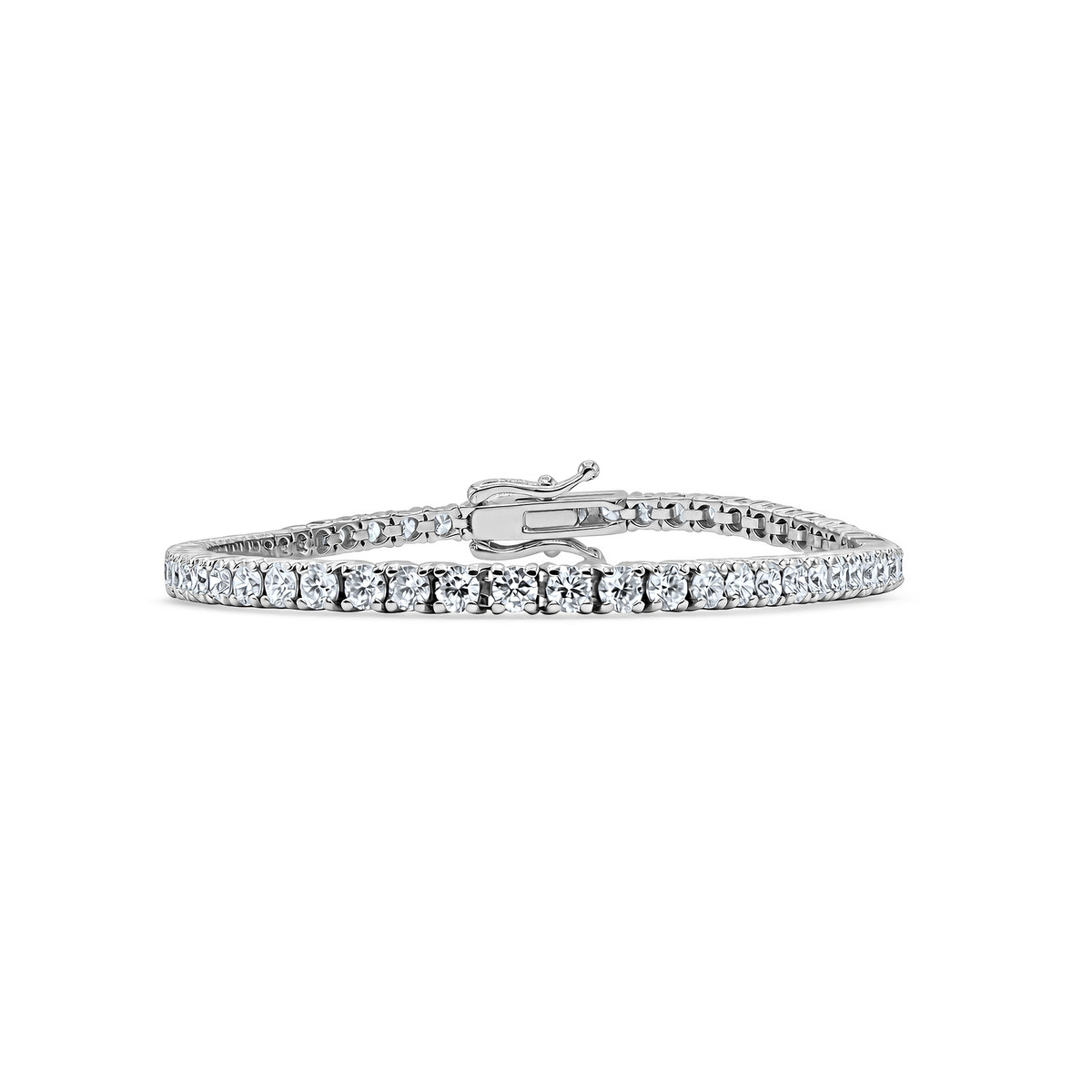 4CT Round Diamond Tennis Bracelet