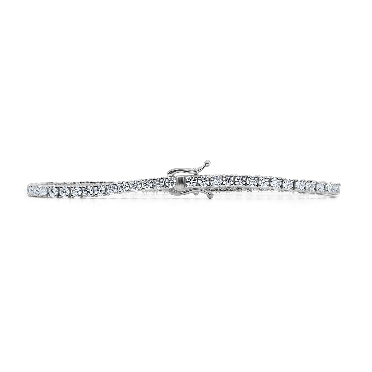 4CT Round Diamond Tennis Bracelet