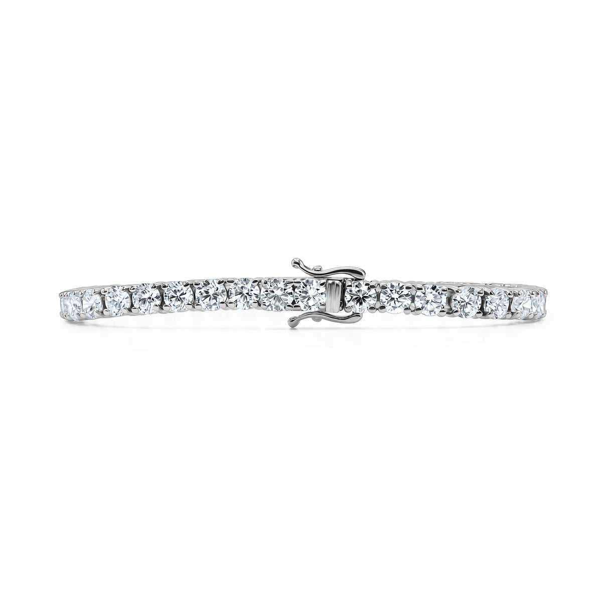 12.5CT Round Diamond Tennis bracelet
