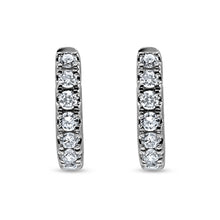 Load image into Gallery viewer, Diamond Earrings Hoop
