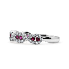 Load image into Gallery viewer, Diamond and Sapphire Ring
