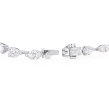 Load image into Gallery viewer, Diamond multi shape flexible bracelet (SKU B072)
