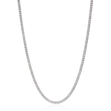 Load image into Gallery viewer, Diamond tennis necklace (SKU N095)
