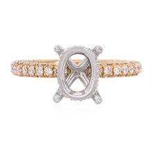 Load image into Gallery viewer, Diamond engagement ring setting (SKU R081)
