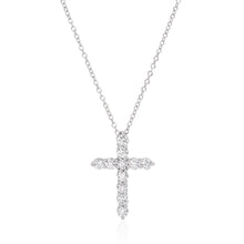 Load image into Gallery viewer, Diamond cross pendant (SKU N098)
