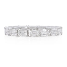 Load image into Gallery viewer, Emerald cut eternity band (SKU R083)
