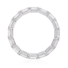 Load image into Gallery viewer, Emerald cut eternity band (SKU R083)
