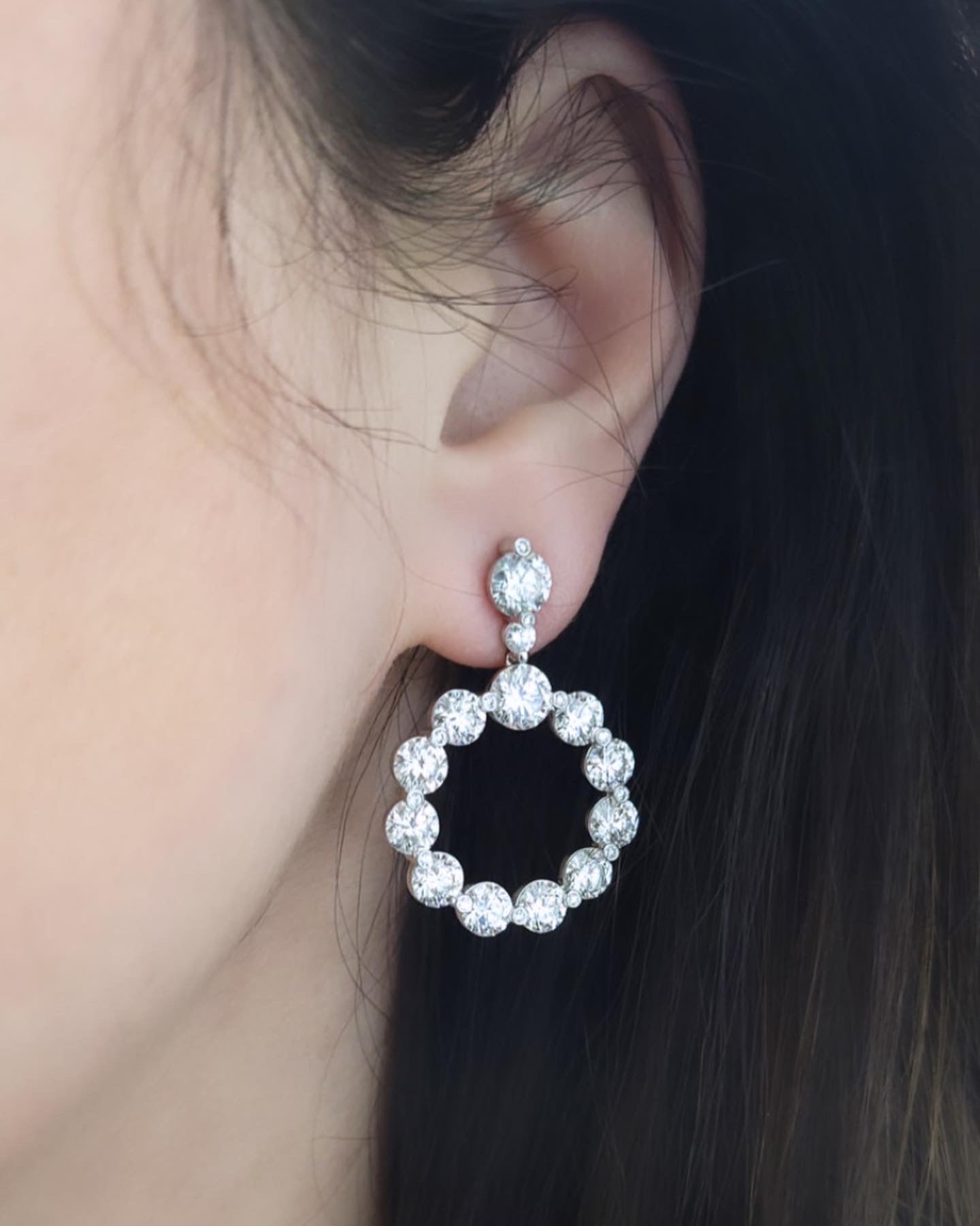 定価3.8万 enasoluna Solid diamond earrings 定価3.8万 enasoluna Solid diamond earrings レディース