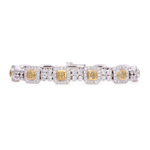 Load image into Gallery viewer, Yellow diamond bracelet (SKU B030)
