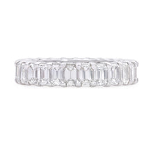 Load image into Gallery viewer, Emerald cut eternity band (SKU R041)
