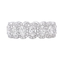 Load image into Gallery viewer, Diamond oval eternity band (SKU R058)
