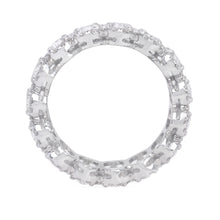 Load image into Gallery viewer, Oval diamond eternity band (SKU R048)
