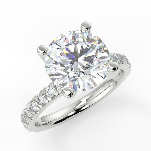 Diamond engagement ring