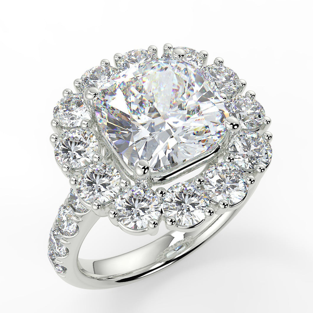 Diamond engagement ring