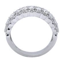 Load image into Gallery viewer, 18k white gold diamond ring (SKU R064)
